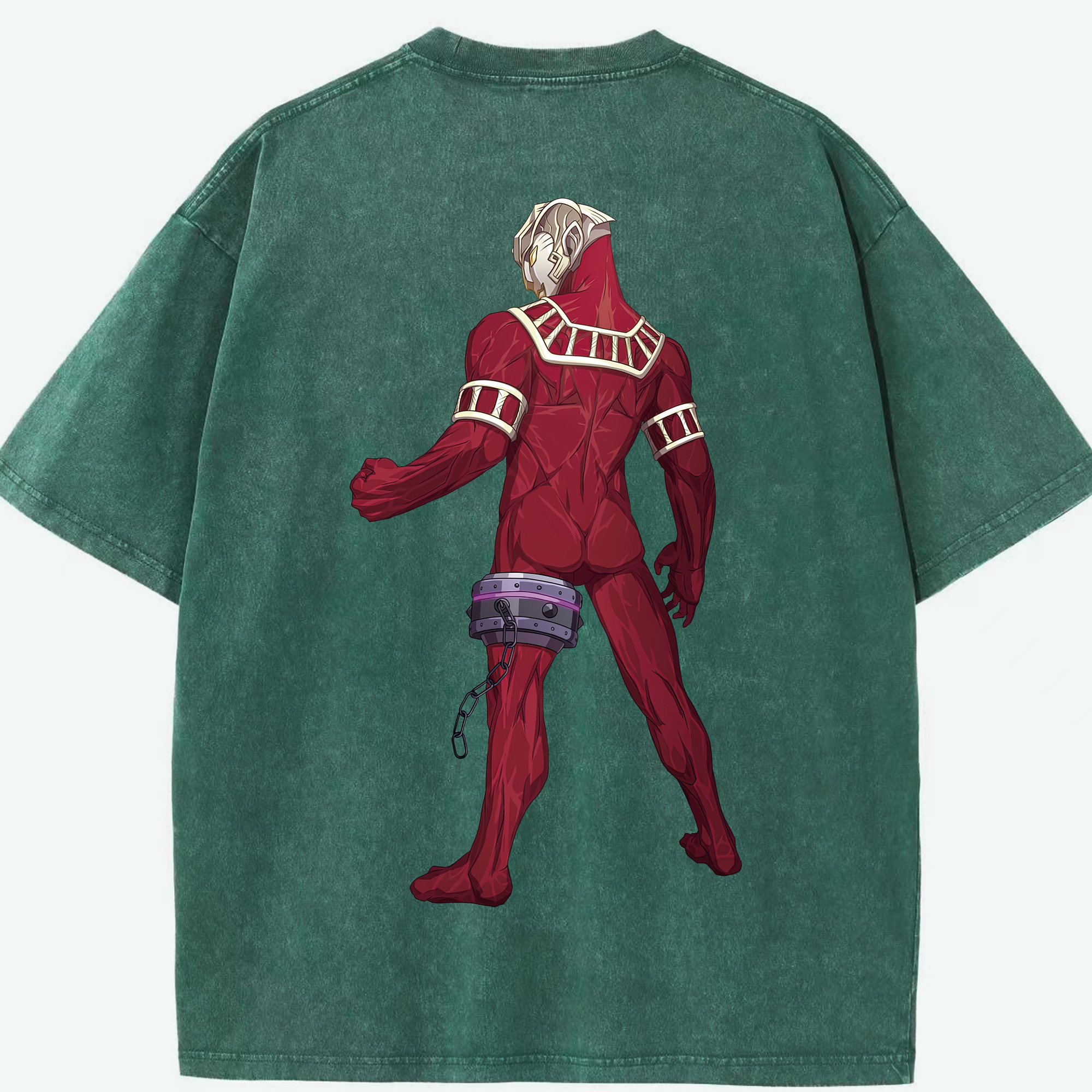 （画像用） ウルトラマン Ultraman 綿100% ヴィンテージ風 半袖Tシャツ（背面プリント）